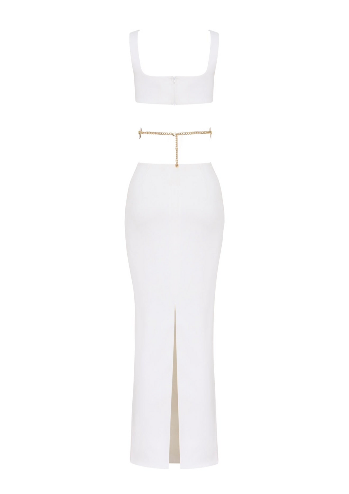 The White Cut Out Dress