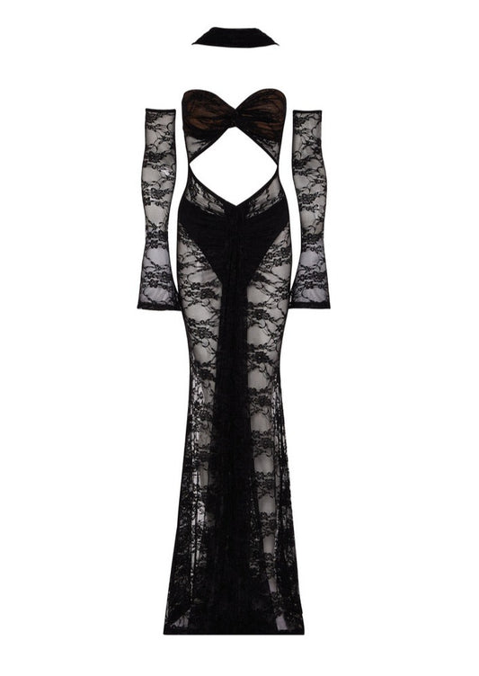 The Black Lace Dress