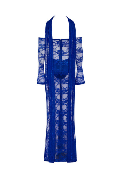 The Blue Lace Dress