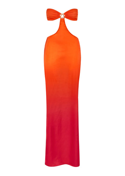 The Orange Ombre Resort Skirt