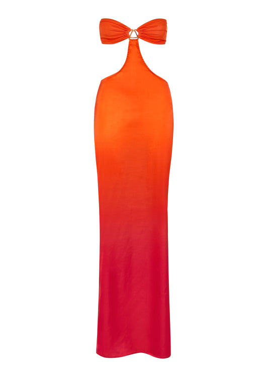 THE ORANGE OMBRE SKIRT ONLY