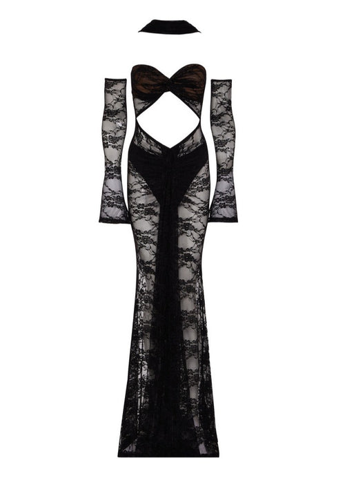 The Black Lace Dress