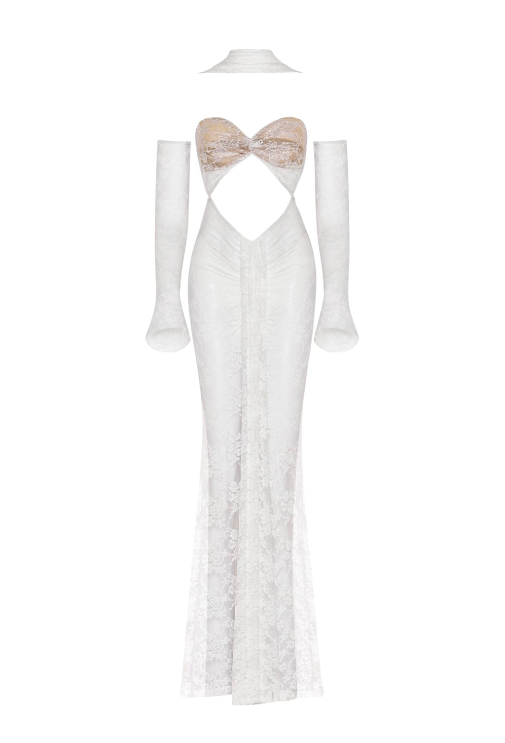 THE WHITE LACE DRESS