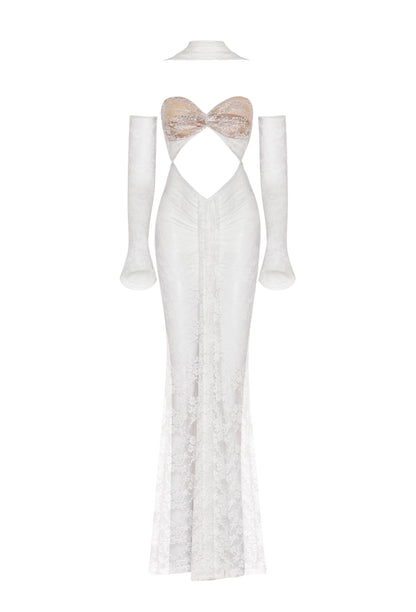 The White Lace Dress