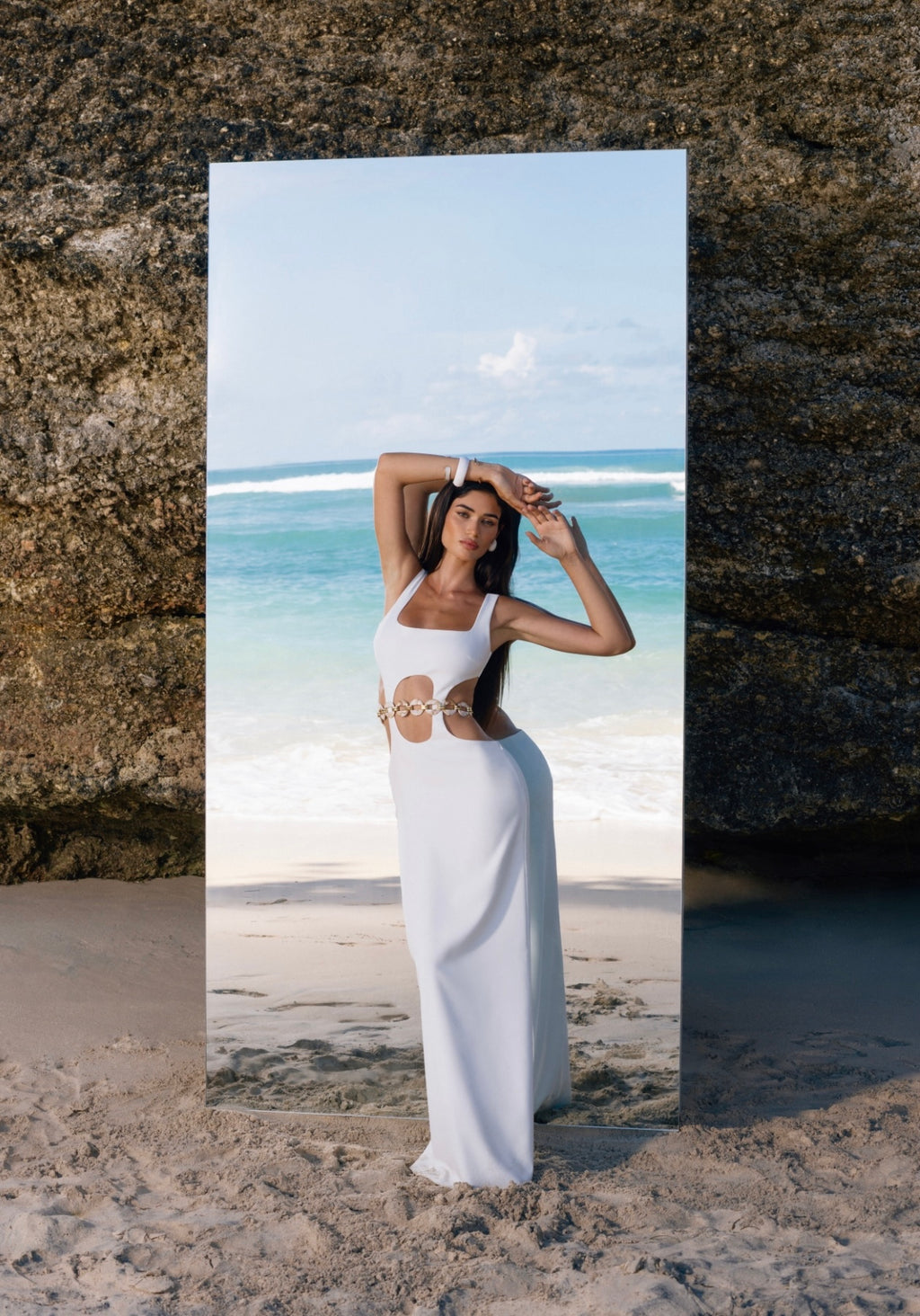 THE WHITE CUT OUT DRESS