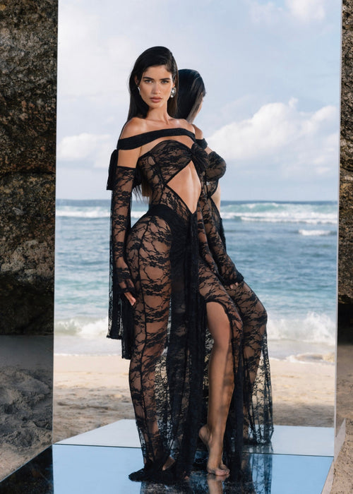 The Black Lace Dress